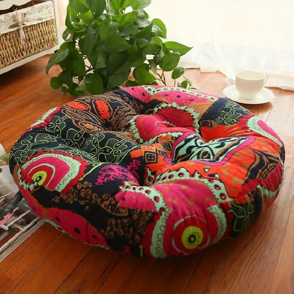 Cuscino Boho Rotondo Seduta Versatile