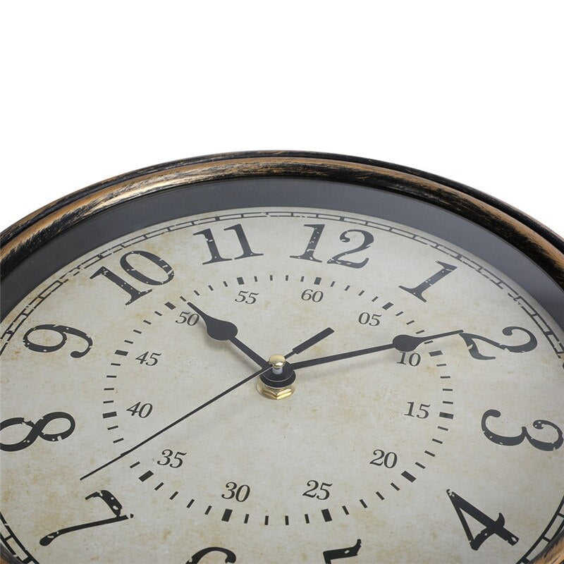 TimeWoods – Orologio da parete vintage in legno