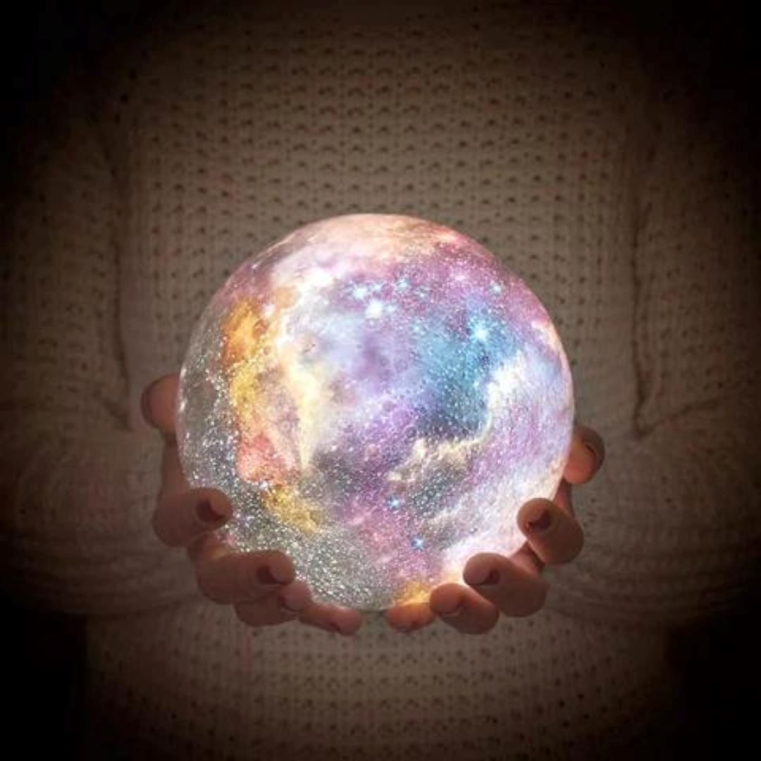 Lampada Lunare Senza Fili Atmosfera Spaziale
