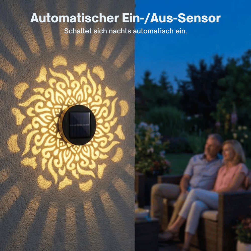 MandalaGlow — Lampada da Giardino Solare | 50% SCONTO
