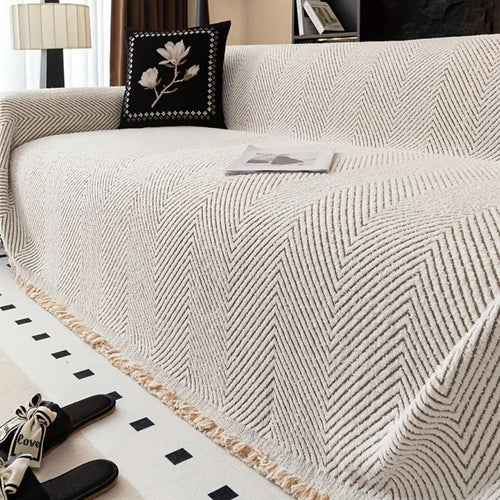 Copertura per Divano a Zigzag Stripe