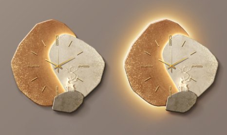 Orologio da parete minimalista in design scandinavo - NordiqTime