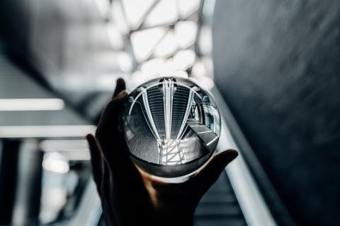 Sphera - Obiettivo fotografico con sfera di cristallo