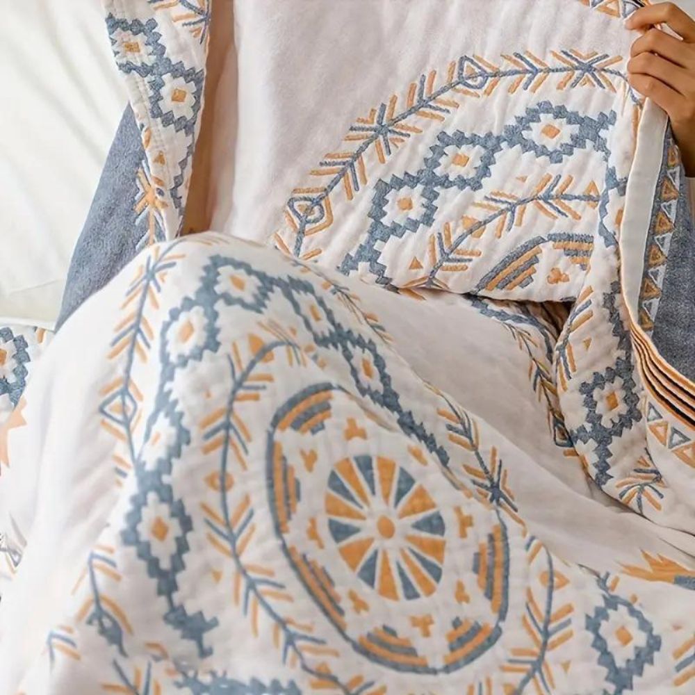 Coperta in Cotone Serene Mandala