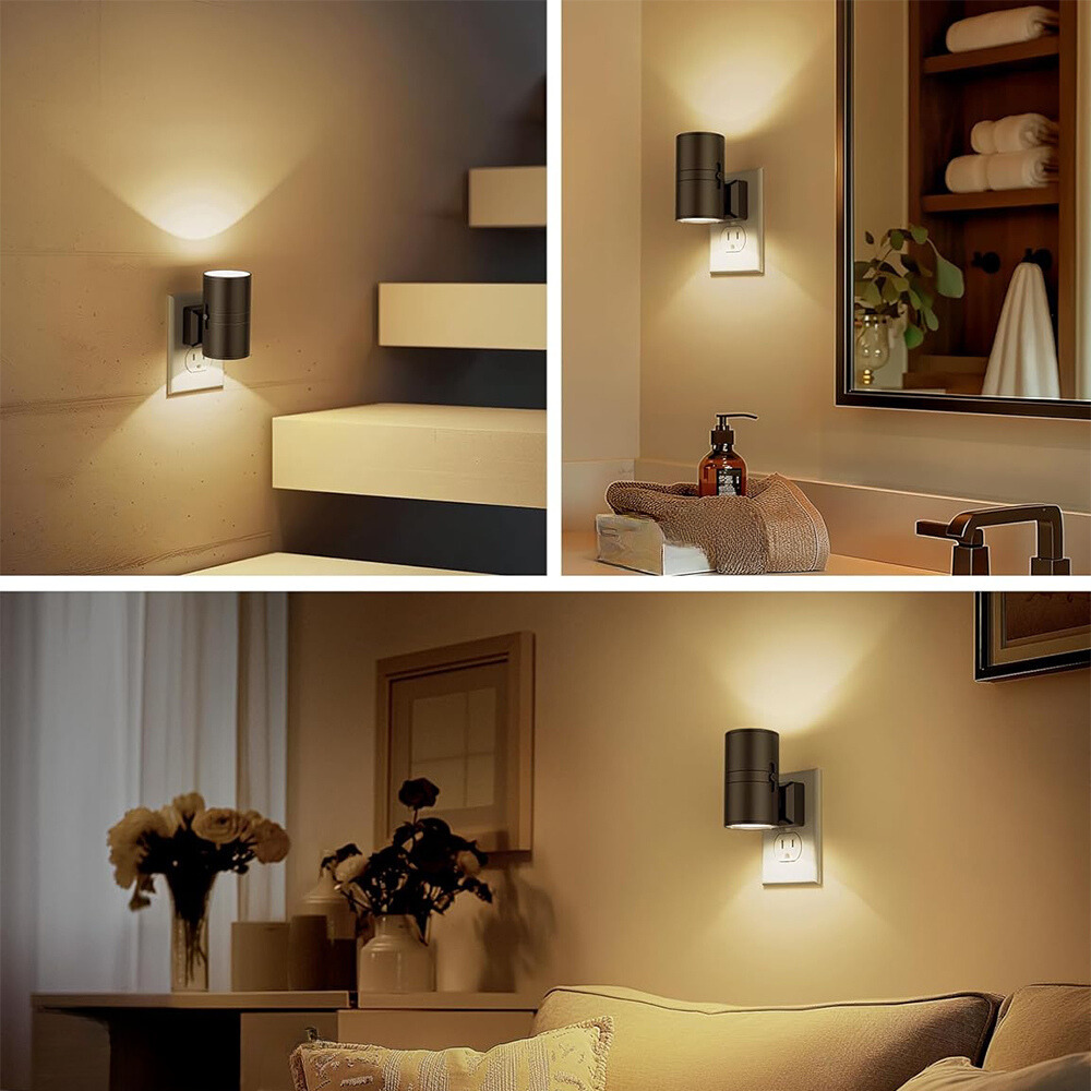 Contatto Nattlys con rilevamento della luce e luminosità regolabile