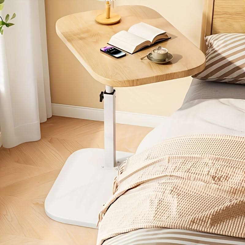 Tavolino Regolabile – Legno e Metallo per Divano o Letto