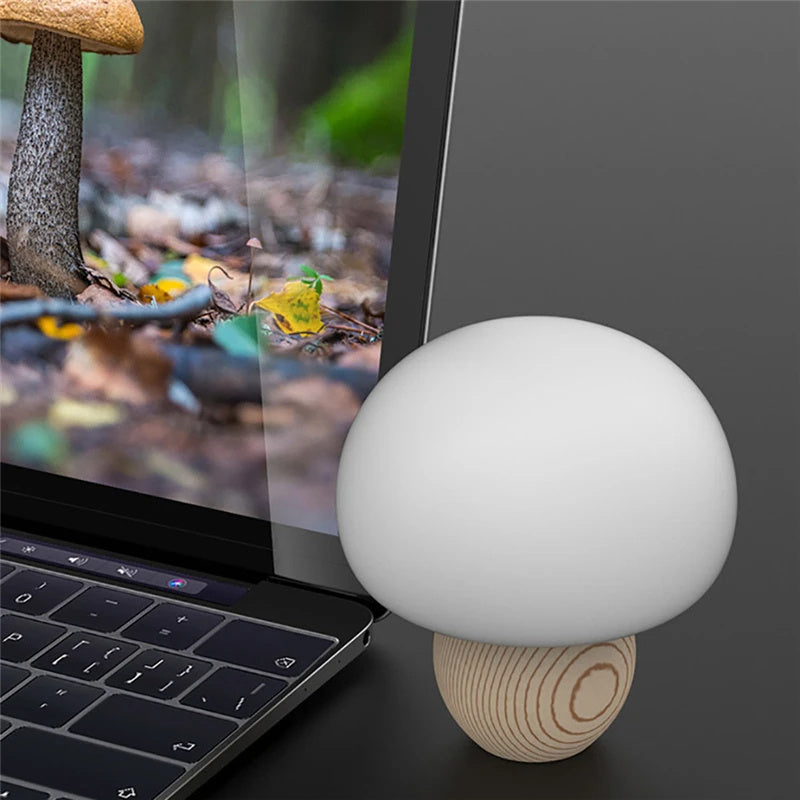 Lampada notturna LED in silicone regolabile