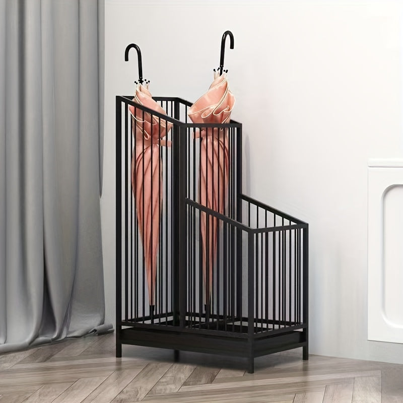 Supporto per Ombrelli Elegante in Metallo – Resistente e Pratico per Uso Domestico e Professionale