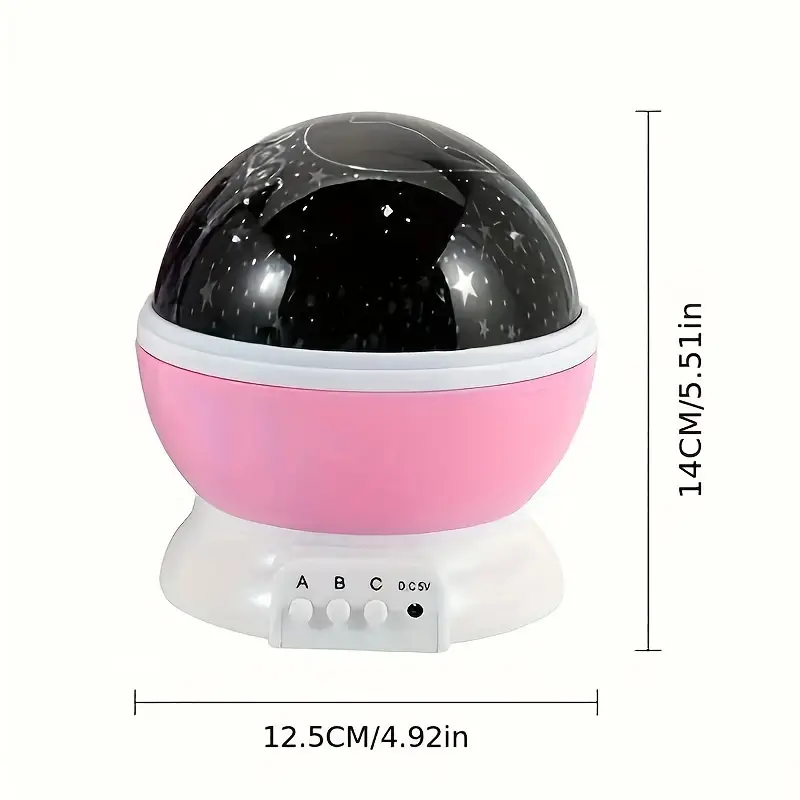 Lampada Notturna Cielo Stellato per Bambini – Proiettore LED Magico con Cambio Colore