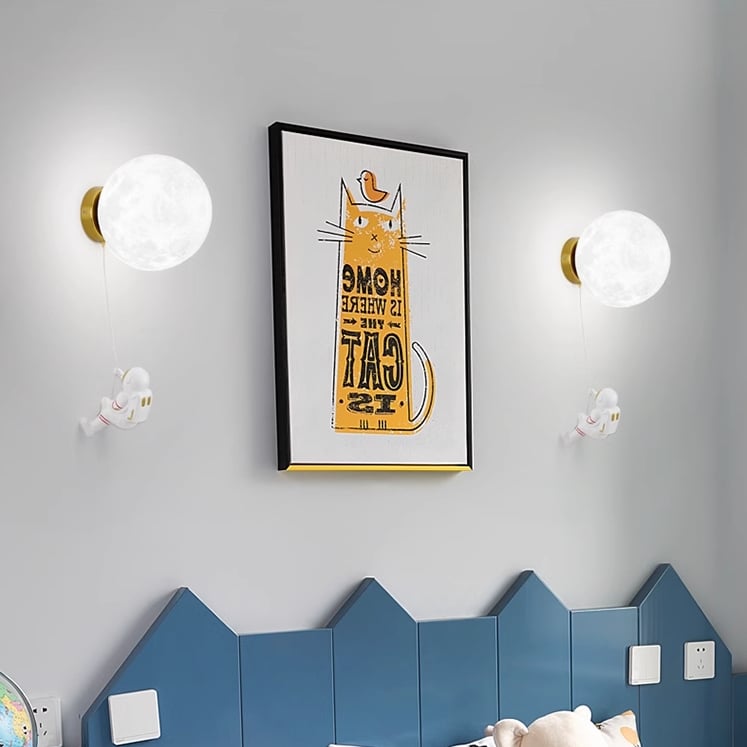 Lampada da parete Astronauta Creativo