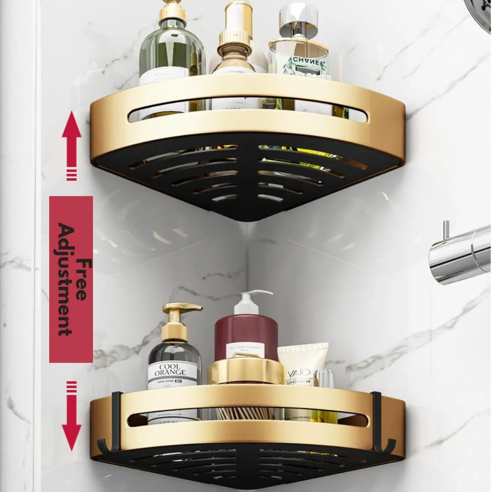 Set di Mensole da Bagno - Elegante e Funzionale Stoccaggio