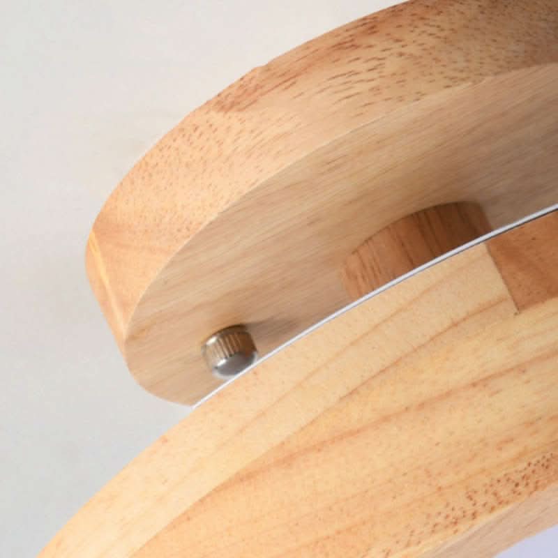 Lampada da soffitto LED in legno moderno con funzione dimmerabile