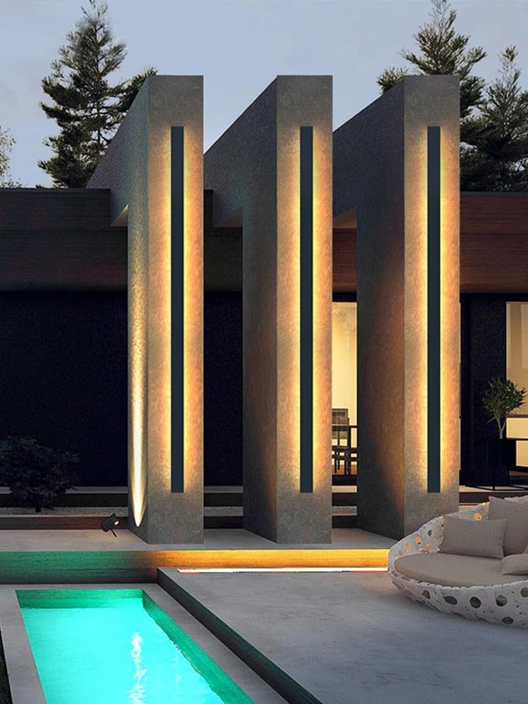 Lampada da Parete LED Impermeabile per Spazi Esterni