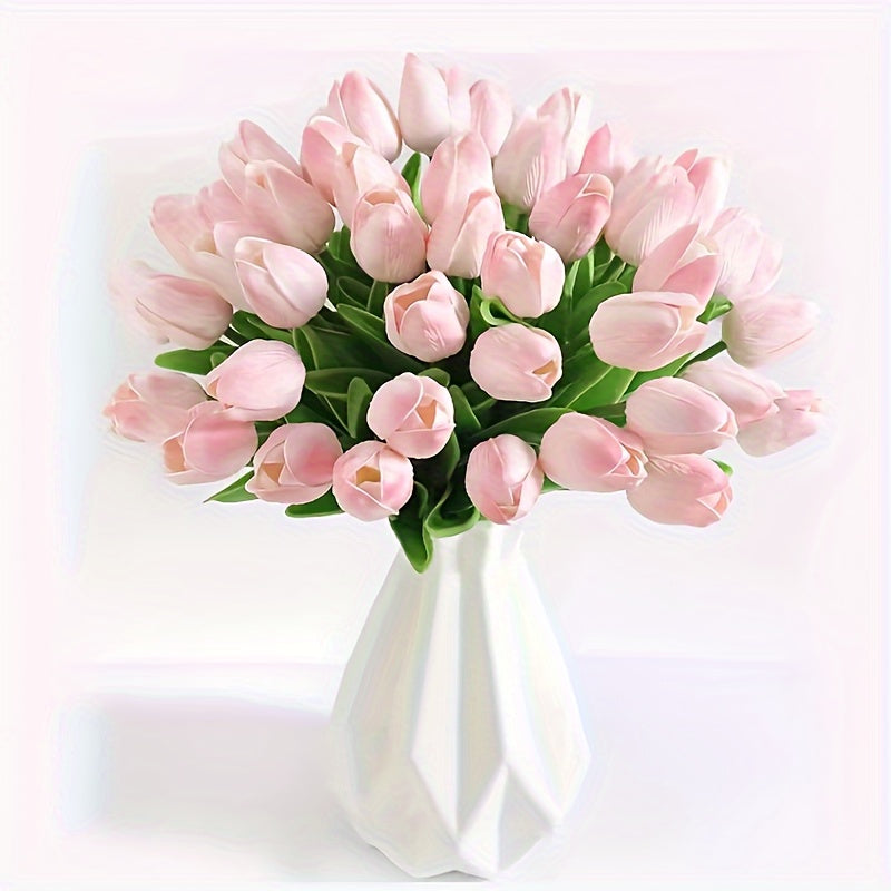 Set di 15 Tulipani Artistici Realistici – Perfetti per Matrimoni, Feste e Decorazioni per la Casa