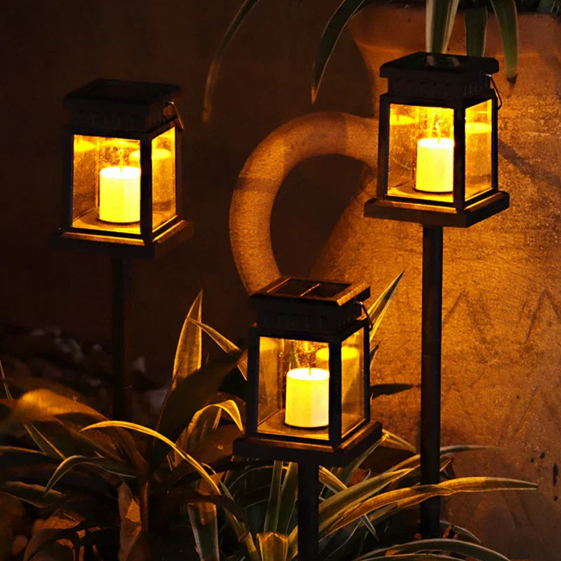 Lanterna LED Solare - Luce elegante per esterni con energia ecologica | Brehn