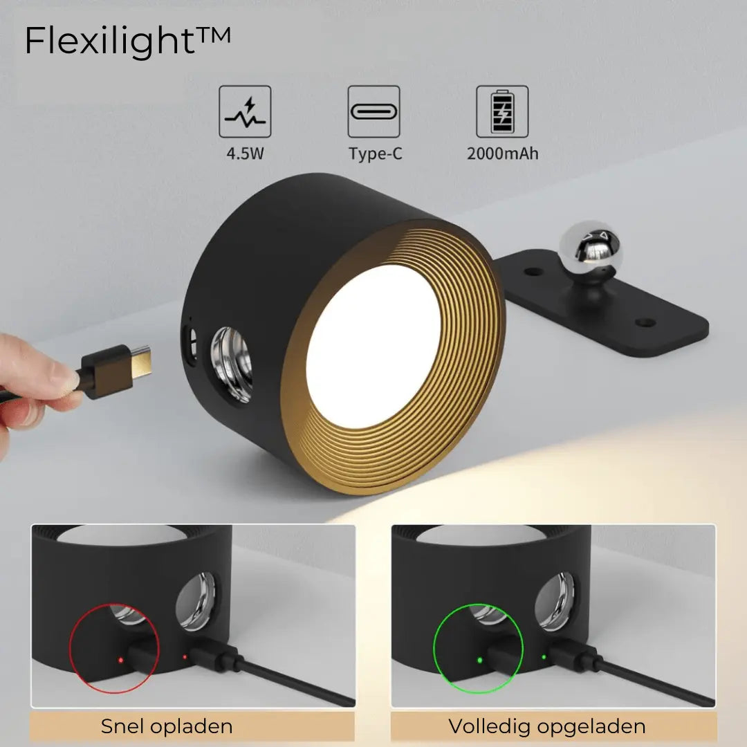 Lampada da Parete Ricaricabile Senza Fili 360°