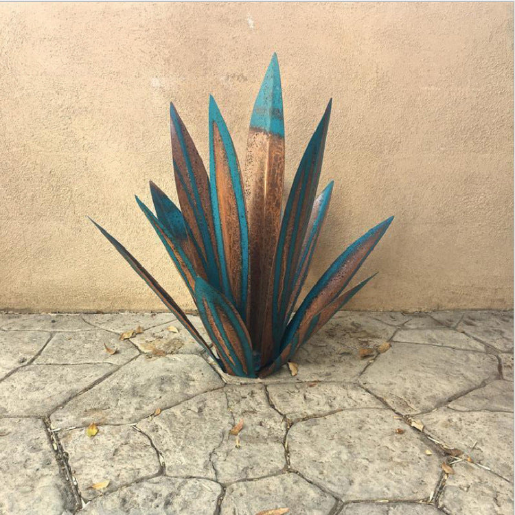 Piante di Agave Tequila in Metallo Antiruggine