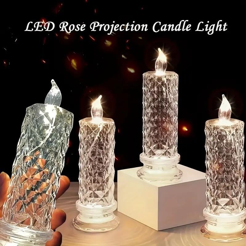 3+1 GRATIS | LED Candele di Cristallo™ — Crea atmosfere magiche senza disordine o rischio