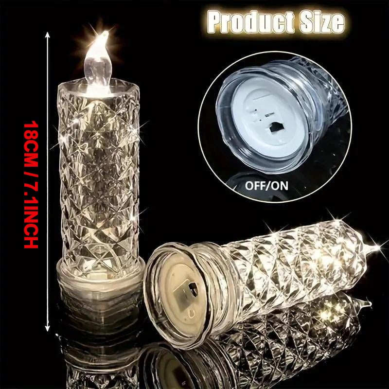 3+1 GRATIS | LED Candele di Cristallo™ — Crea atmosfere magiche senza disordine o rischio