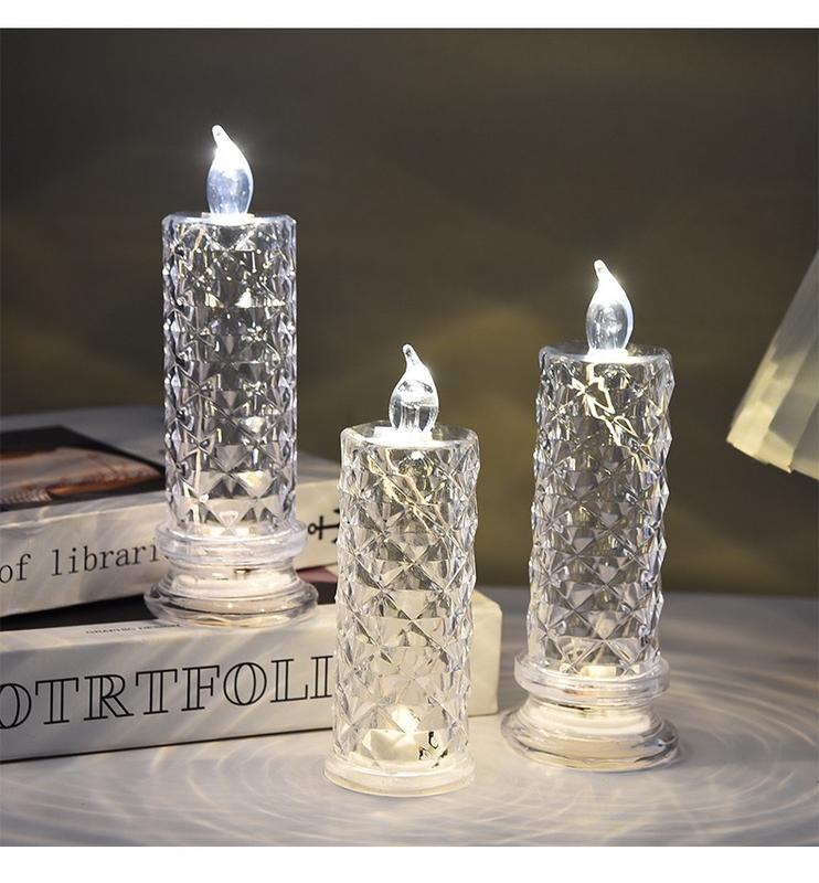 3+1 GRATIS | LED Candele di Cristallo™ — Crea atmosfere magiche senza disordine o rischio