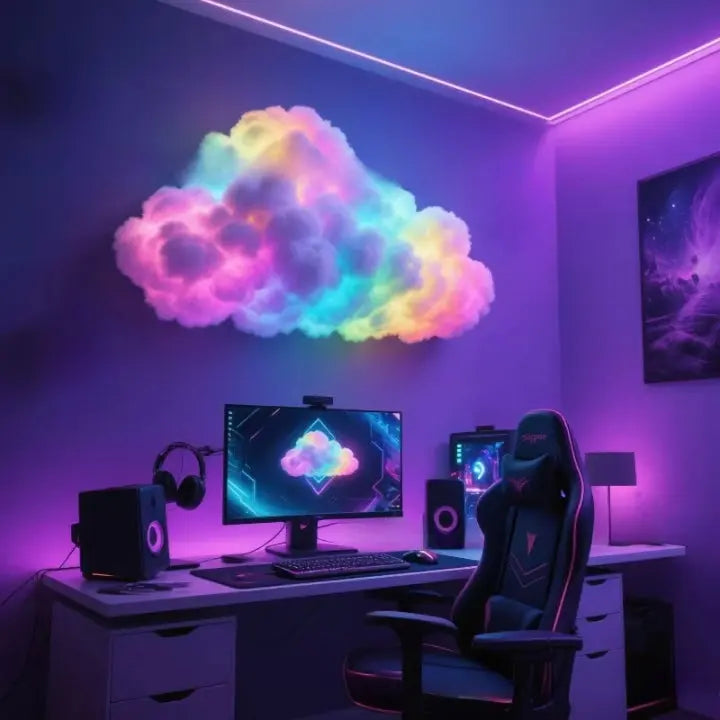 Luce Magica LED Cloud — Immergiti in una tranquillità magica e momenti incantevoli di benessere