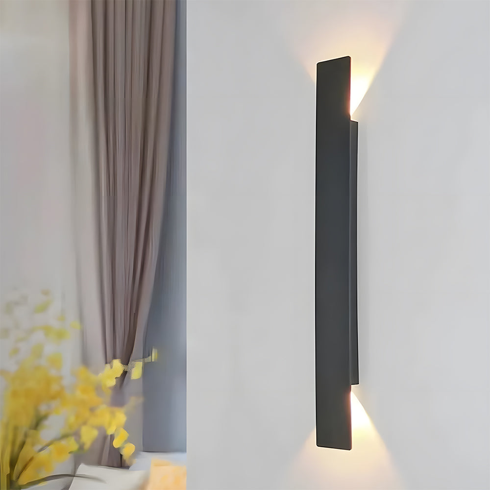 Selvik | Moderno Applique da Esterno in Alluminio con Classe di Protezione IP65 in Quattro Lunghezze per Giardino, Patio e Vialetto