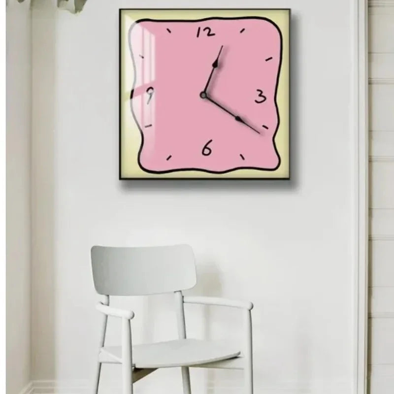 Orologio da Parete Silenzioso con Arte Graffiti