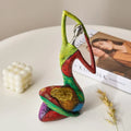 Sculture Moderne Astratte di Donne – Arte in Resina Colorata Fatta a Mano per Decorare la Casa