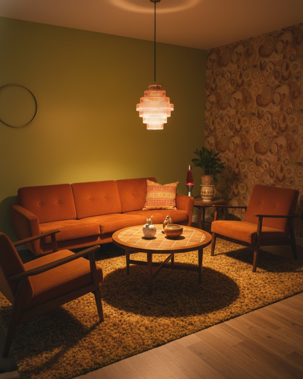 Elvoria | Lampada a sospensione in vetro architettonico con pannelli stratificati e design minimalista Japandi