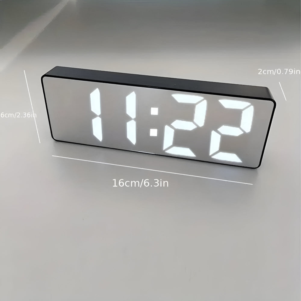 Orologio Sveglia Digitale a LED con Specchio