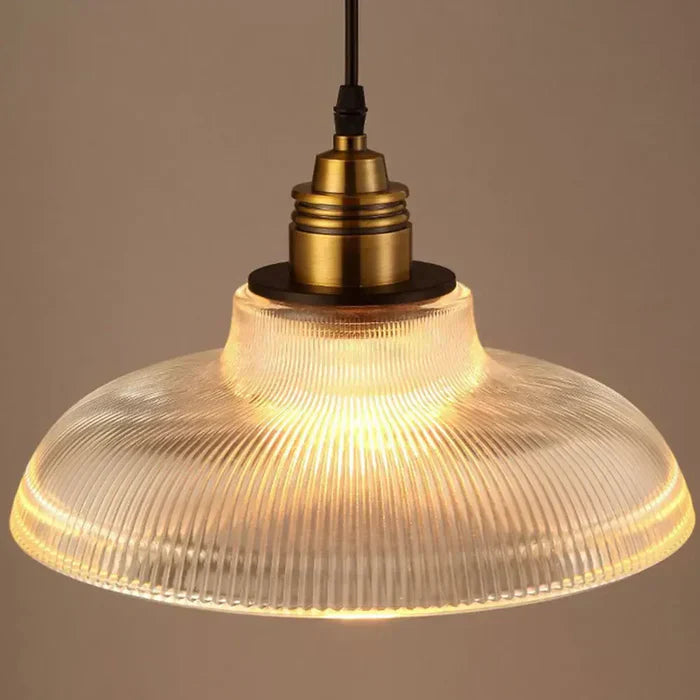 Lampada a sospensione in vetro - CrystalLoom