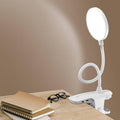 Lampada da scrivania LED clip ricaricabile con protezione per gli occhi Luce notturna