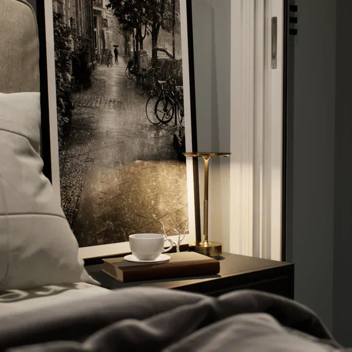 Lampada da Tavolo Wireless di Lusso - Illuminazione a LED