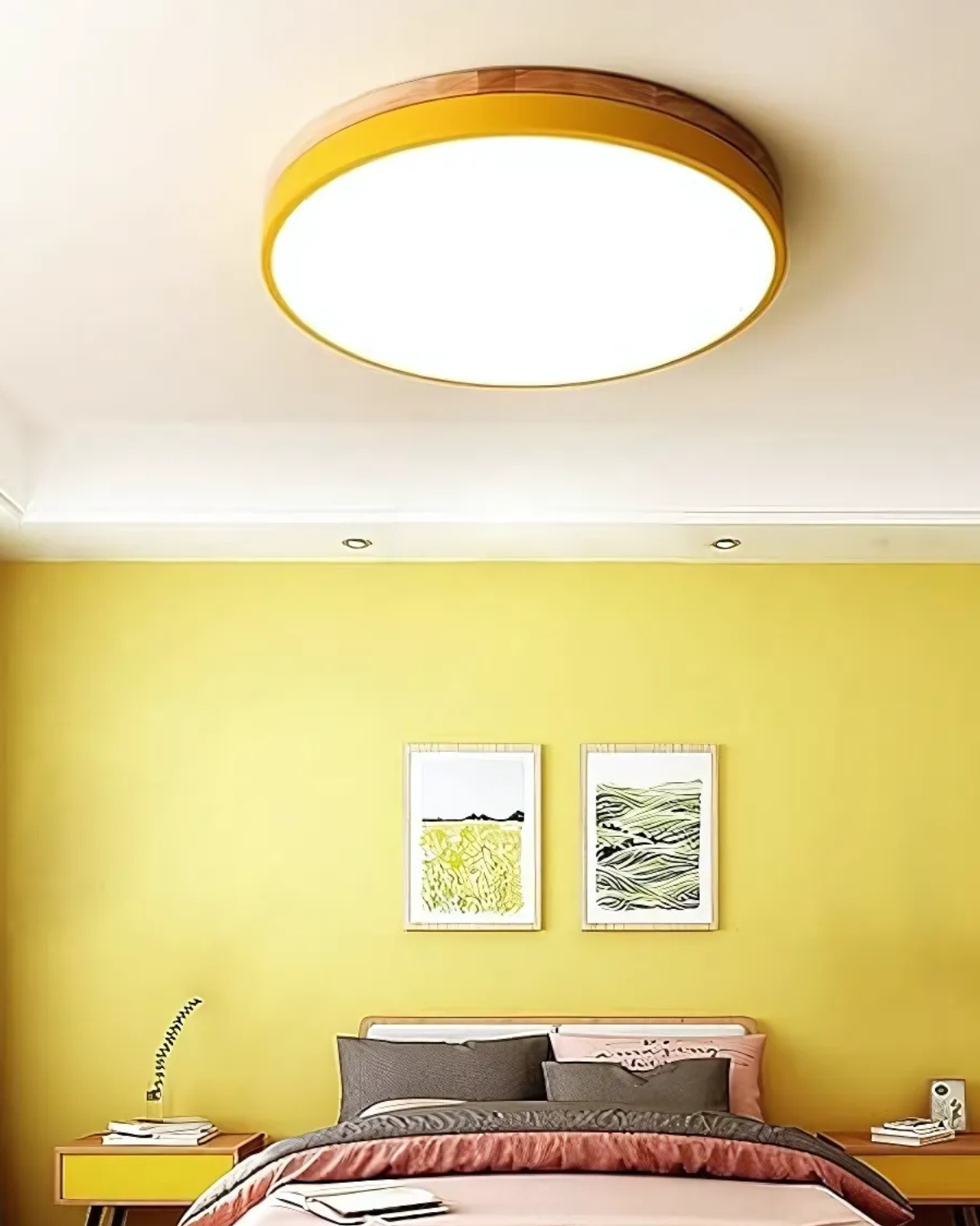 Lampada da Soffitto Moderna con Forma Ispirata alla Natura