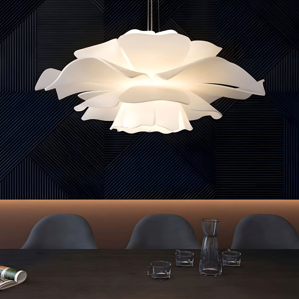 Lampada da Soffitto LED Scandinava con Motivo Floreale