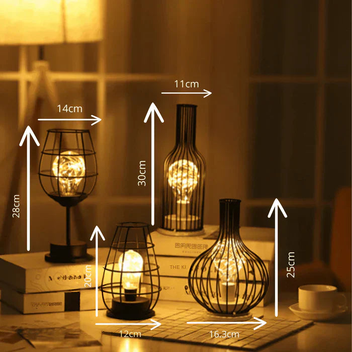 Domora - Lampada da Tavolo Luxe Moderna e Stile per Soggiorno e Camera da Letto