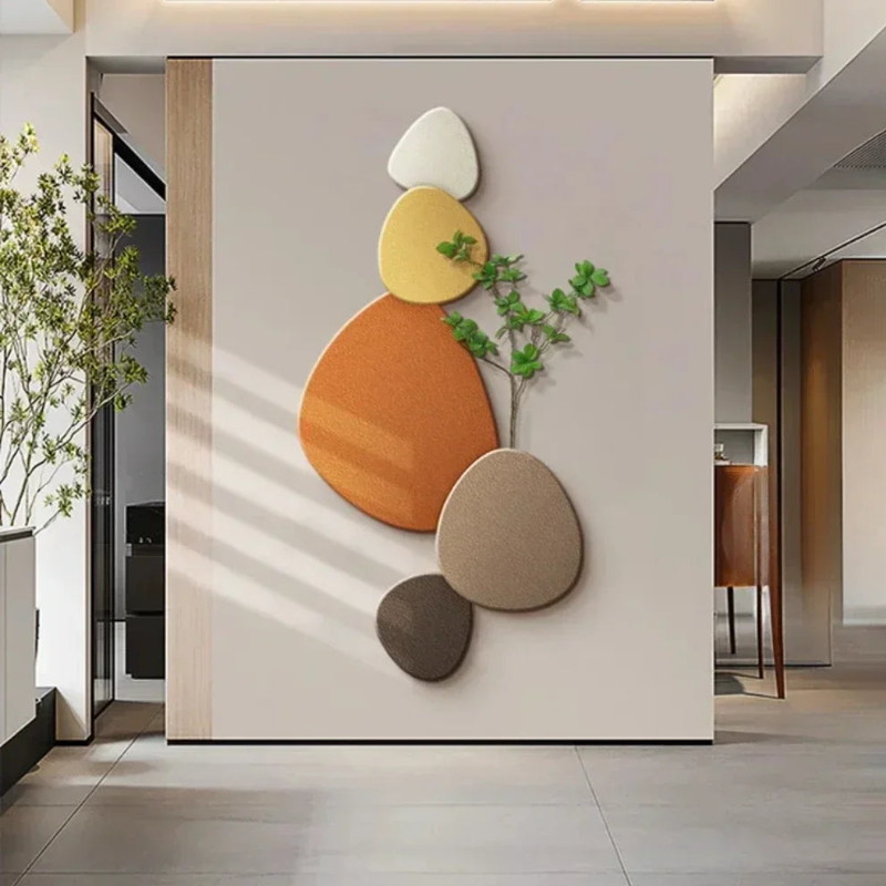 Lampada da Parete Moderna con Design Organico e Illuminazione LED per Interni