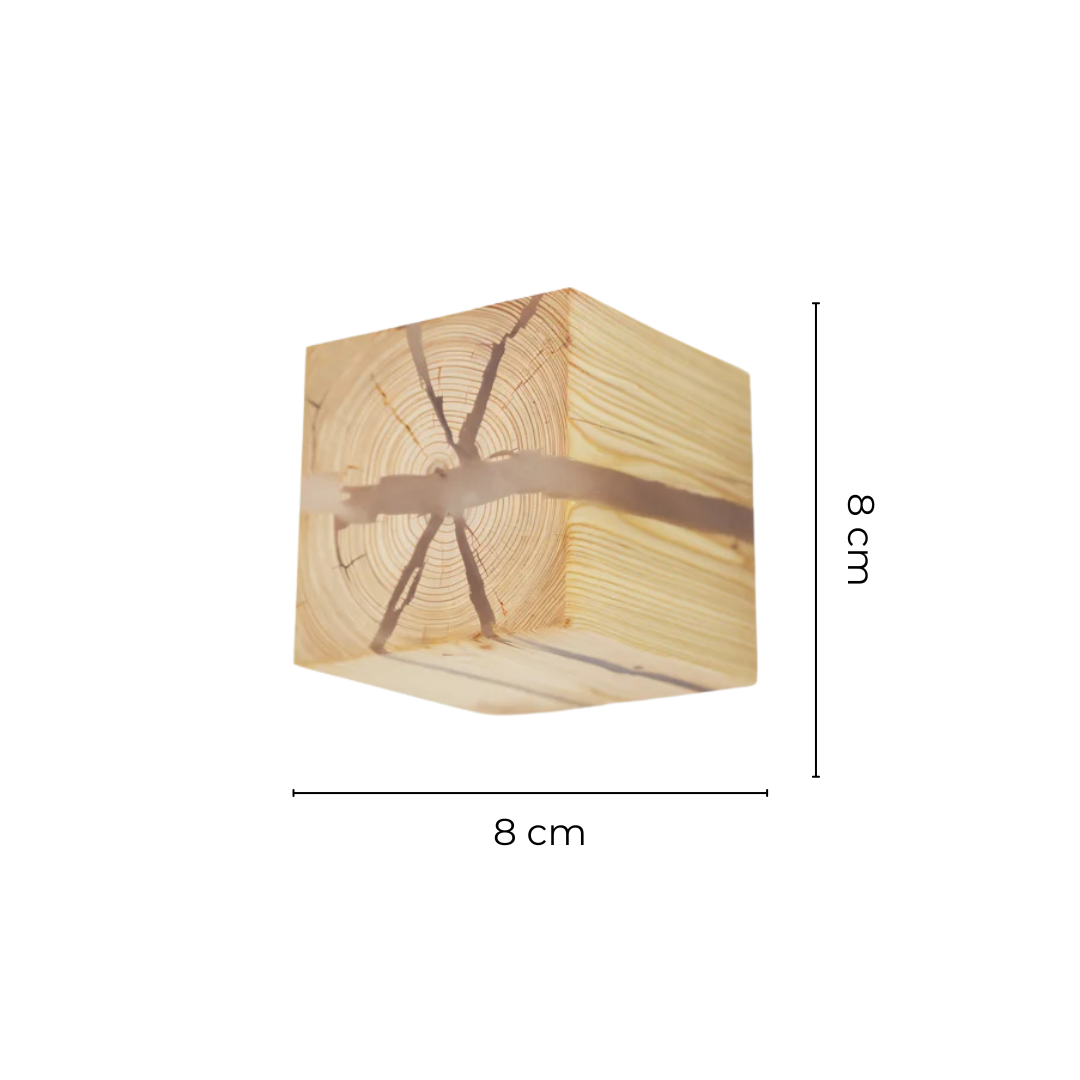 Vivolux | Applique LED in Legno | Applique Elegante per Interni