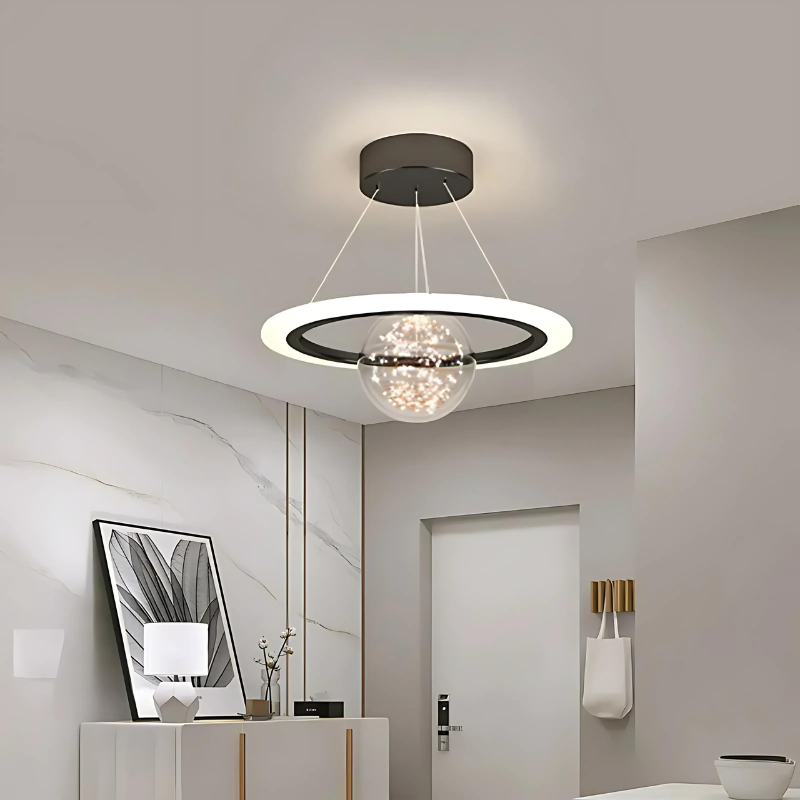 Florisia - Lampada da soffitto LED dimmerabile per interni eleganti