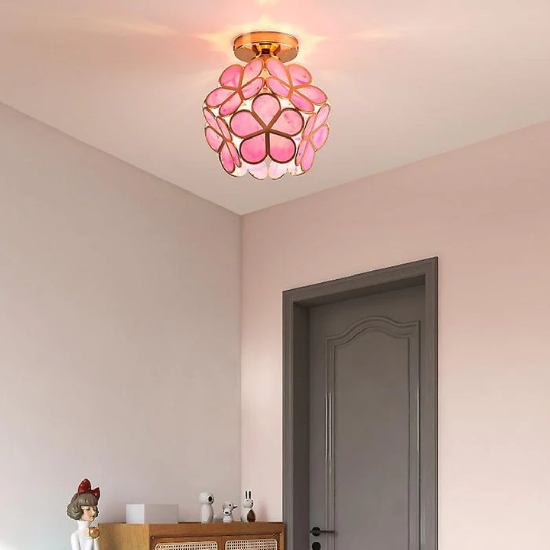 Lampada da soffitto in vetro di lusso