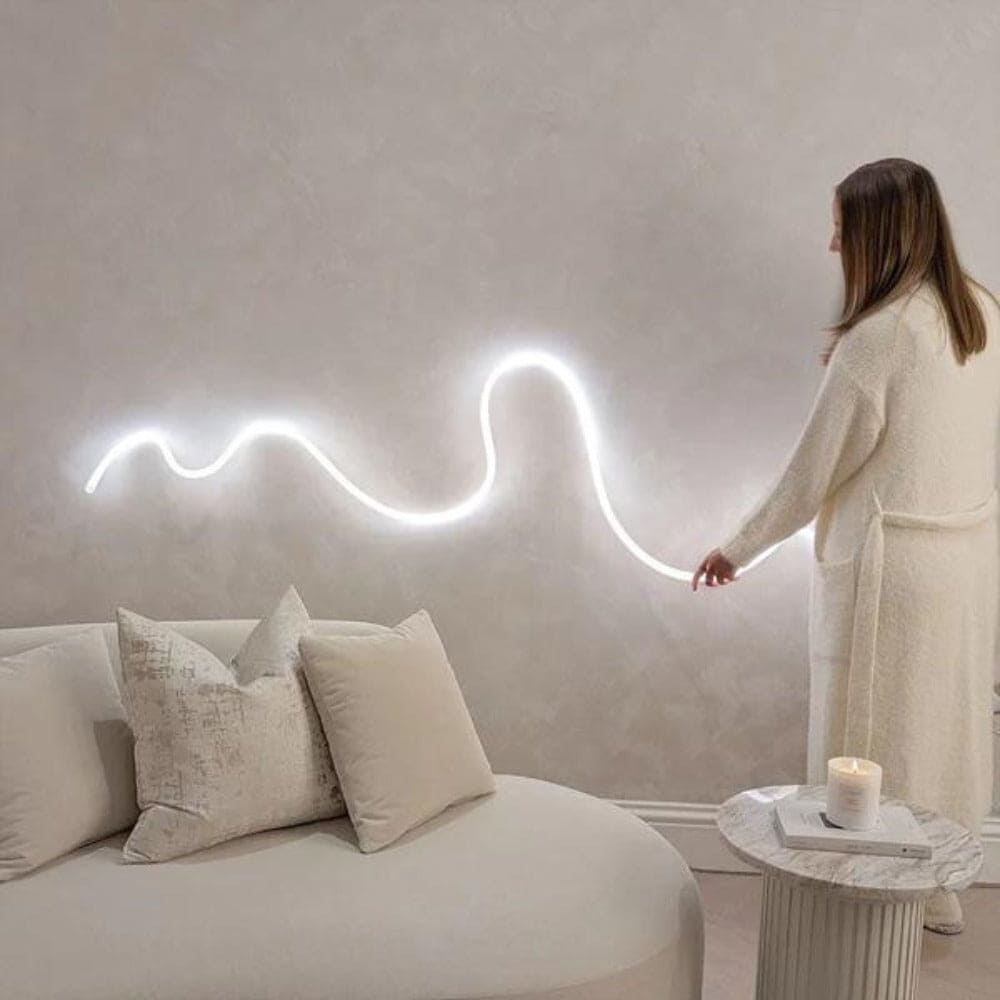 Luce di Design che Crea un'Atmosfera Unica
