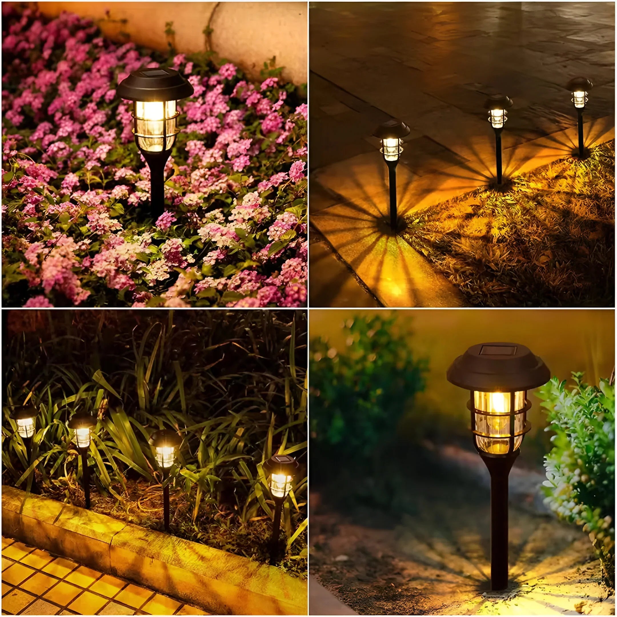 SolarGlow – Set di Luci da Giardino Solari (6 Pezzi)