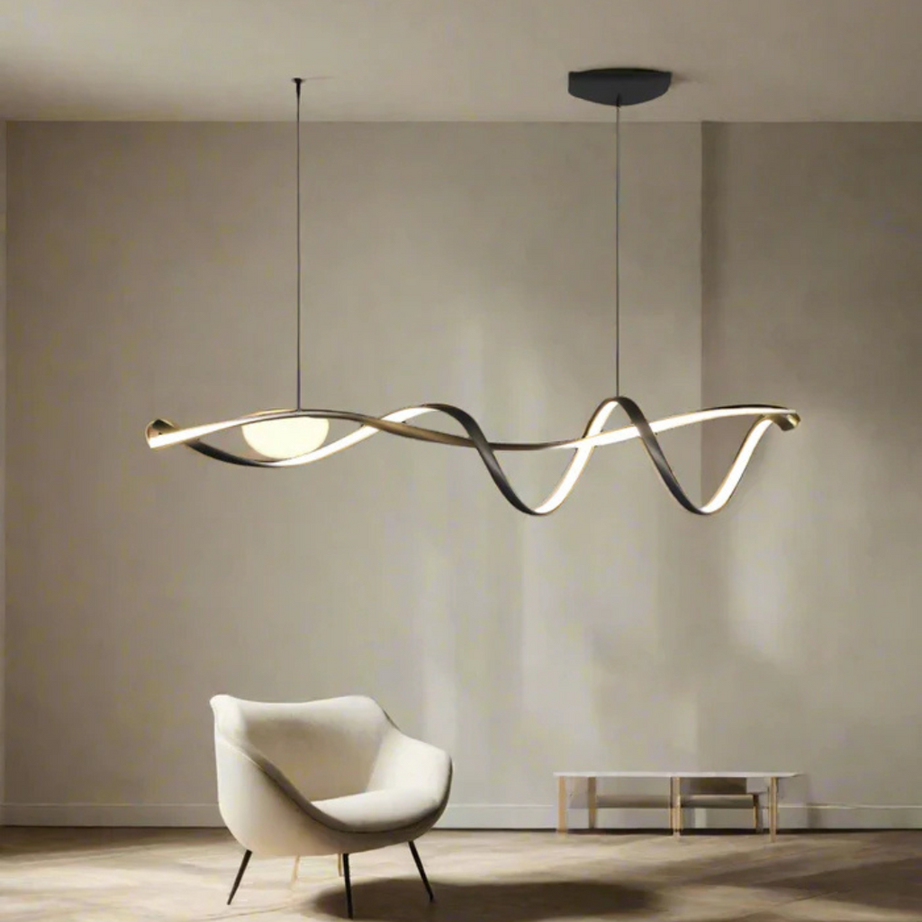 Noxis - Lampada a sospensione LED moderna per tavolo da pranzo