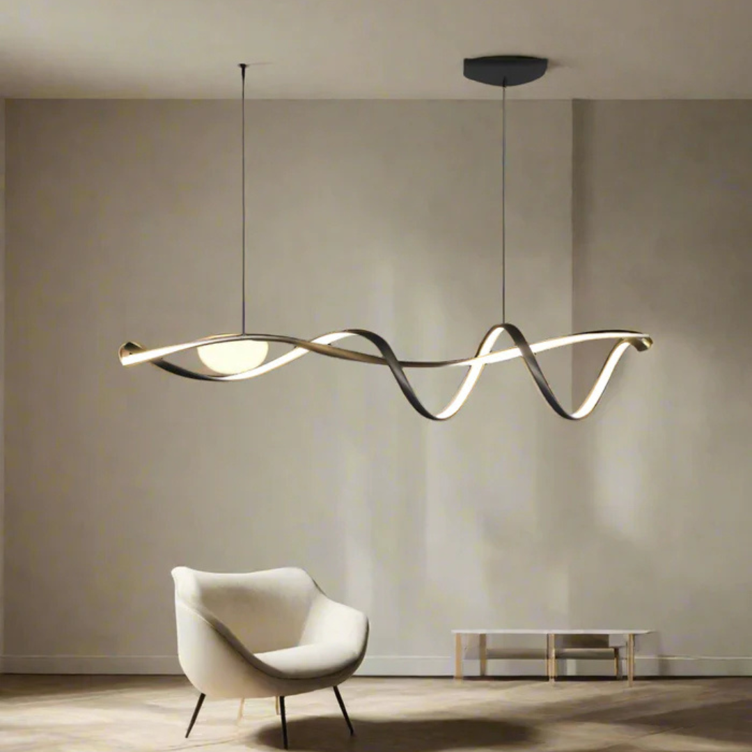 Noxis - Lampada a sospensione LED moderna per tavolo da pranzo