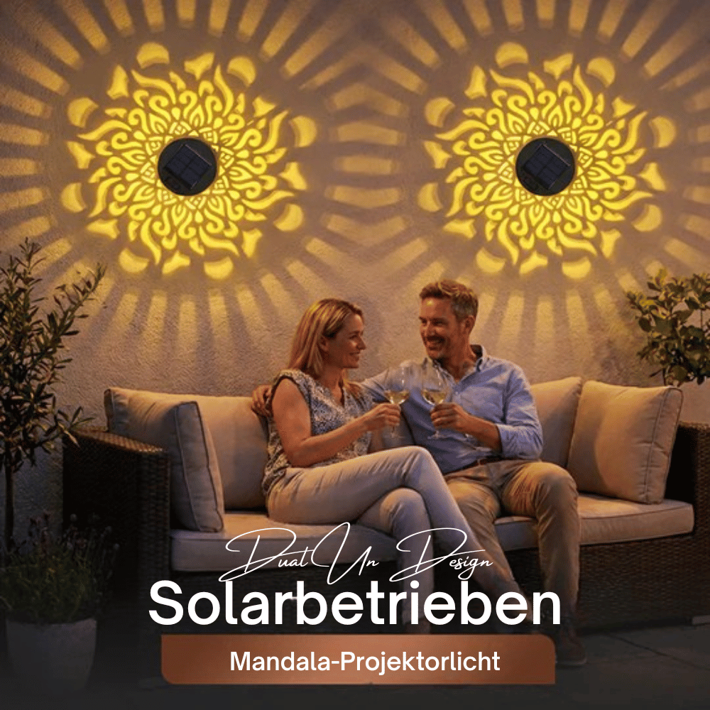 MandalaGlow — Lampada da Giardino Solare | 50% SCONTO