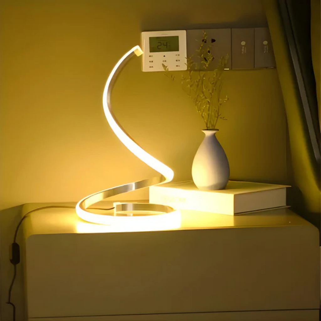 Natura - Lampada da Tavolo LED a Forma di S