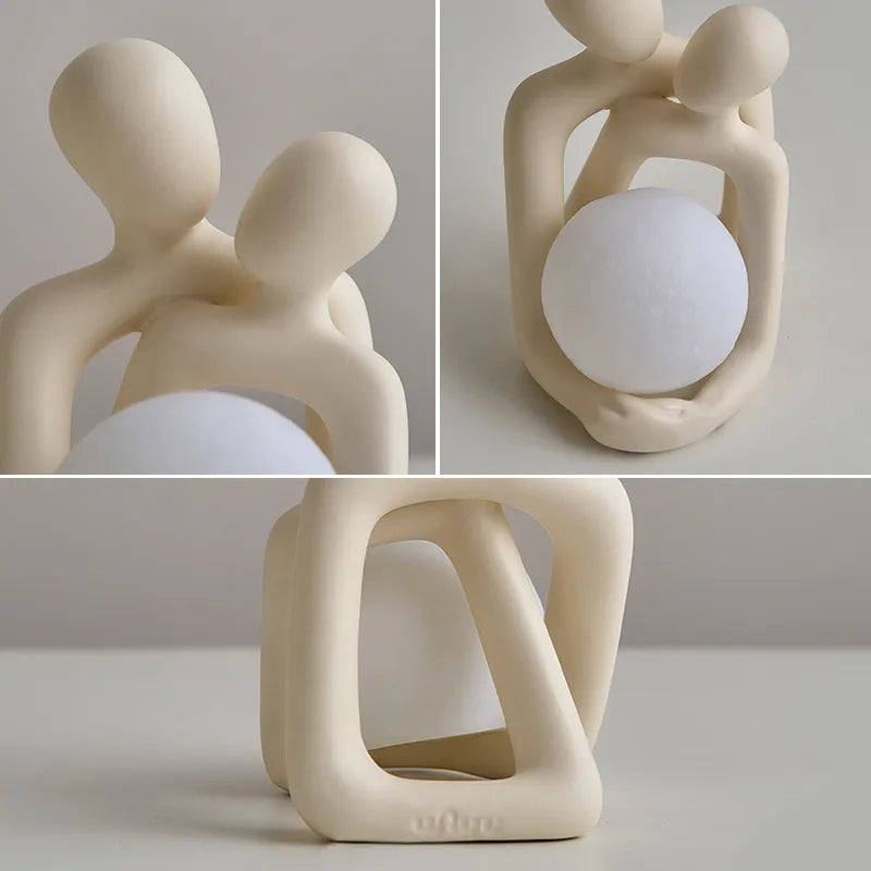 Luce d'atmosfera in ceramica - LunaGlow