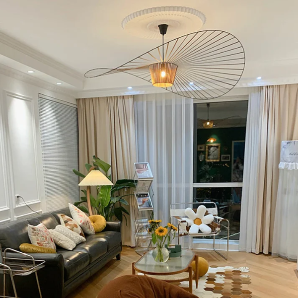 Maralynne - Lampada a sospensione LED Creativa Moderna con Design a Cappello