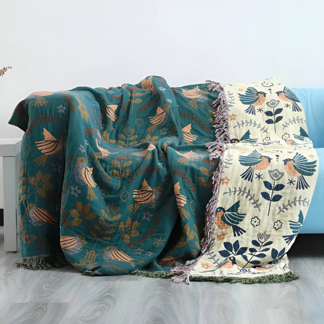 Fexor - Coperta Ricamata Calda