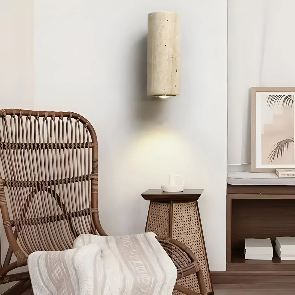 StoneLuxe – Applique in Travertino Naturale